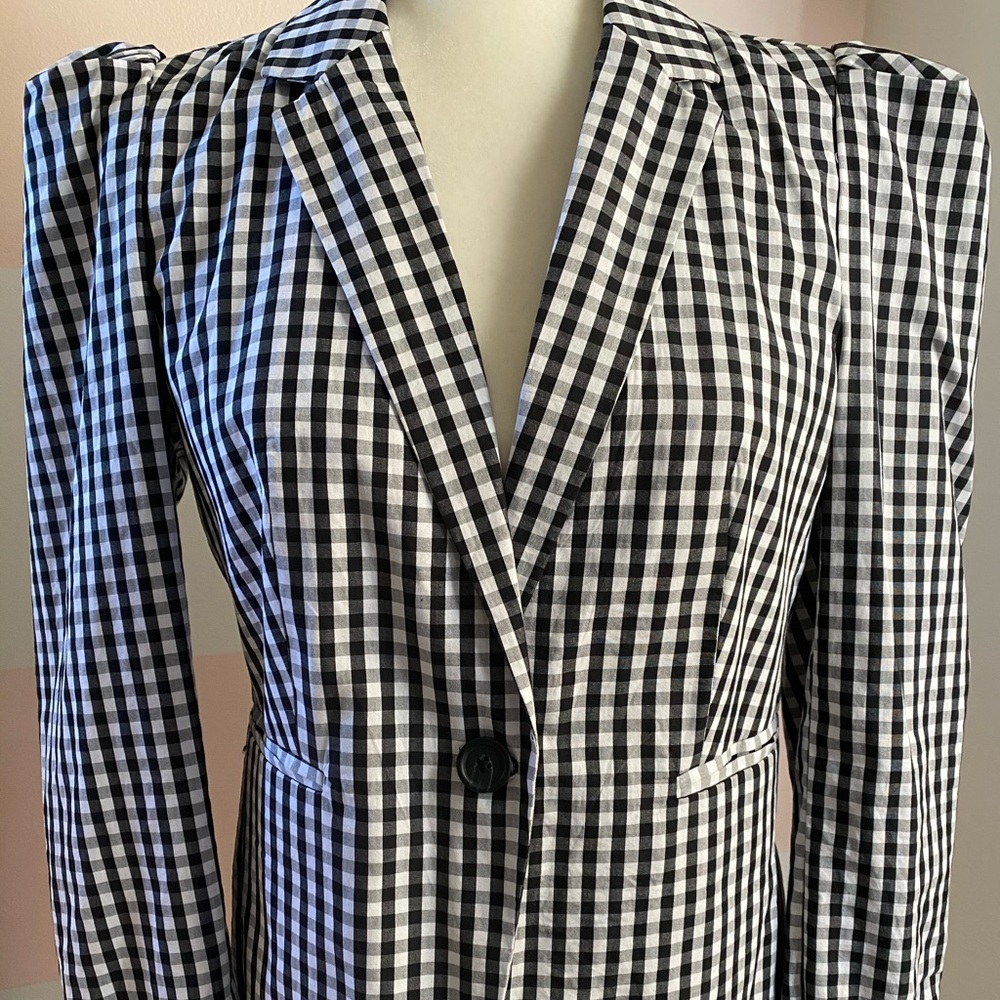 Gingham/Buffalo Plaid jacket